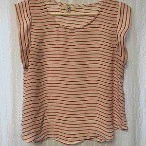 Ya Los Angeles Striped Flowy Top